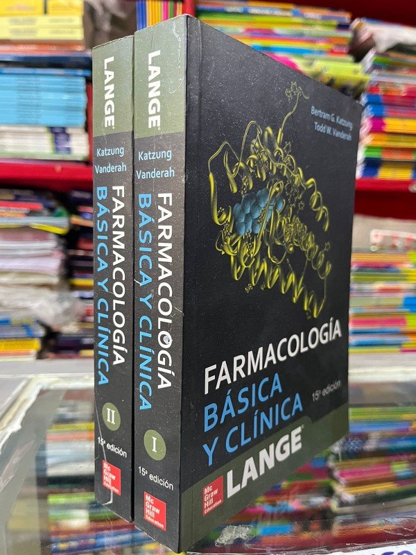 Farmacología básica y clínica 2 tomos 15e - Katzung