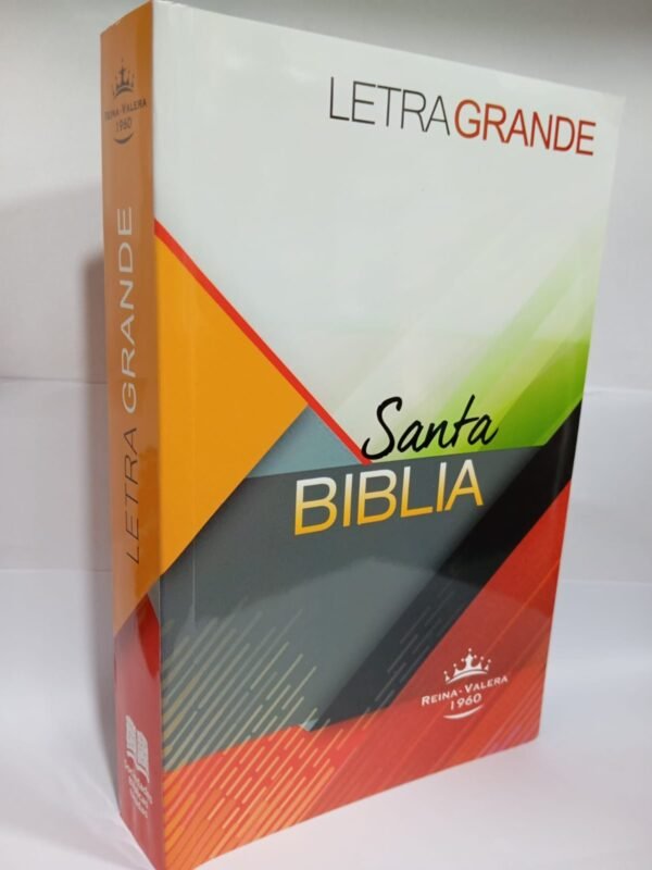 Santa Biblia letra grande RV 1960 Naranja