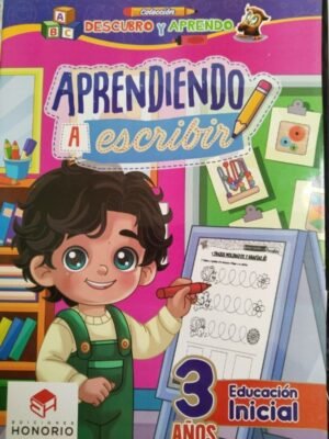 Aprendiendo a escribir 3 años | Honorio