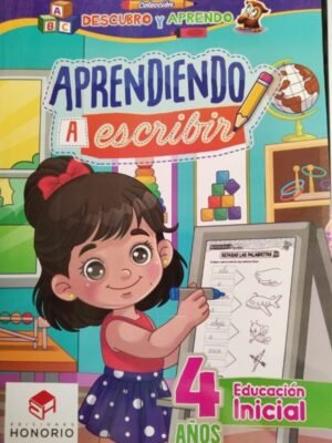 Aprendiendo a escribir 4 años | Honorio
