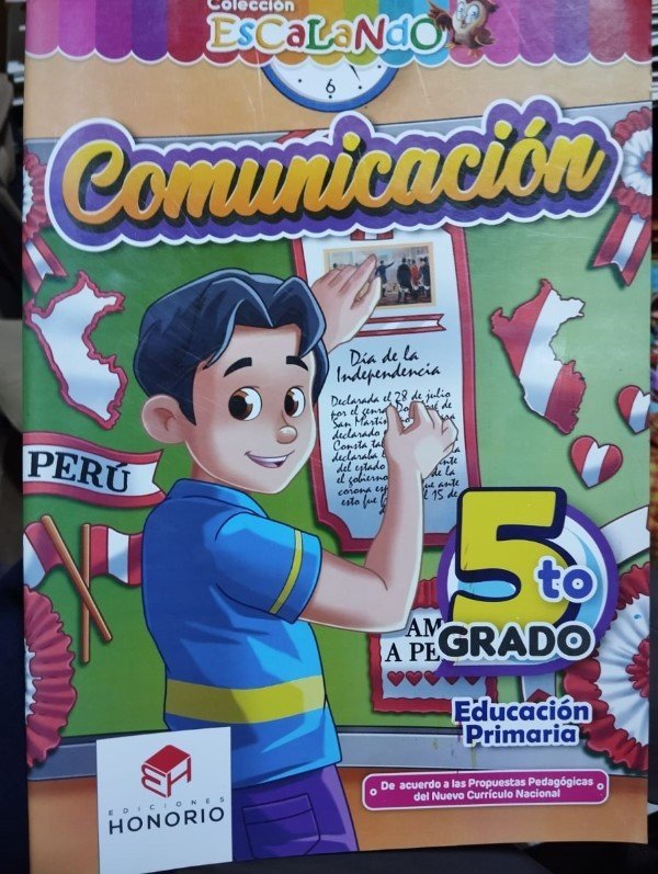Comunicación 5to grado | Honorio