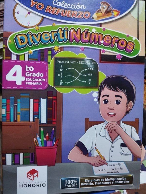 DivertiNúmeros 4to grado | Honorio