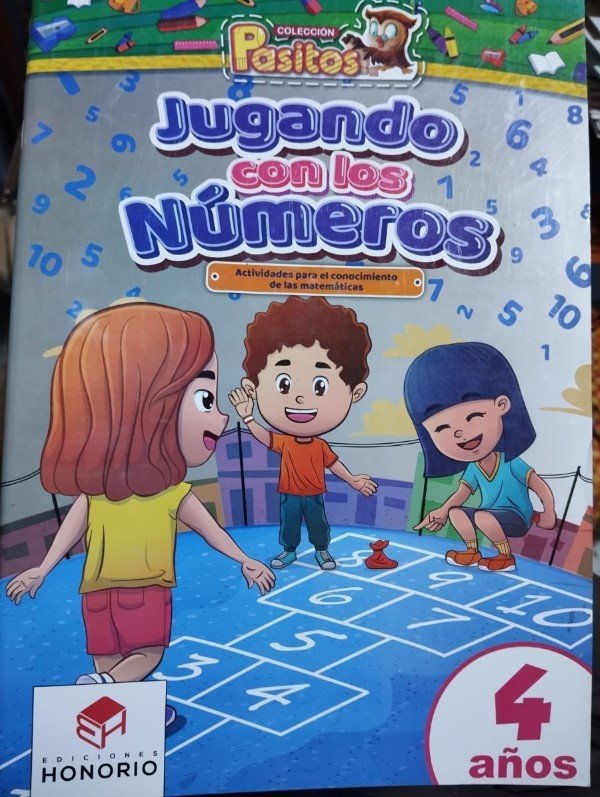 Jugando con los números 4 años | Honorio