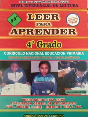 Leer para aprender 4to grado. CNE | Honorio