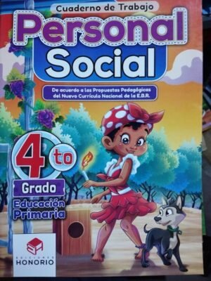 Personal Social 4to grado | Honorio