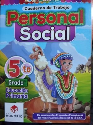 Personal Social 5to grado | Honorio