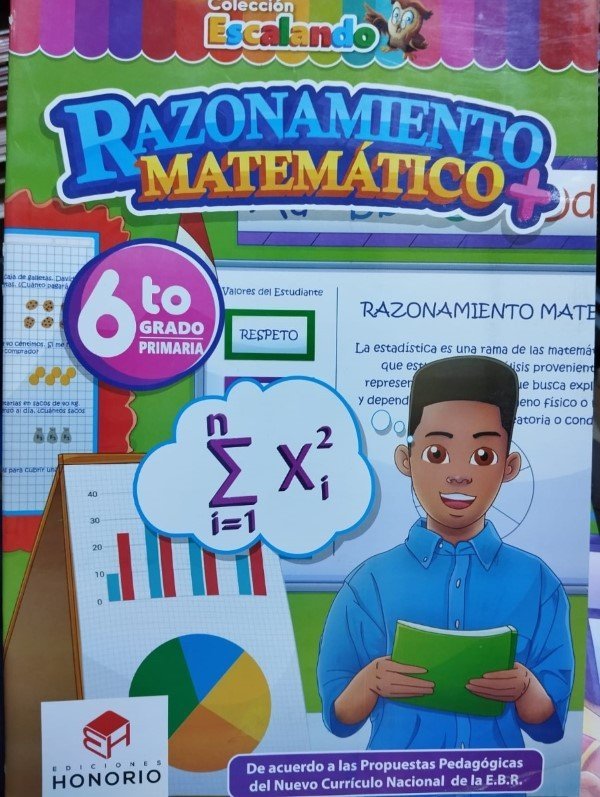 Razonamiento Matemático 6to grado | Honorio