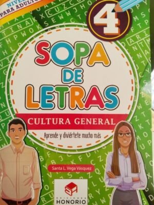 Sopa de letras. Cultura general 4 | Honorio