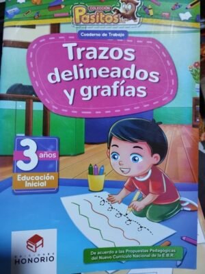 Trazos, delineados y grafías 3 años | Honorio