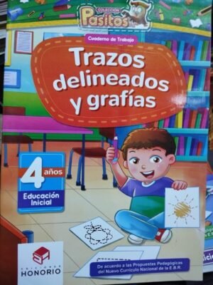 Trazos, delineados y grafías 4 años | Honorio